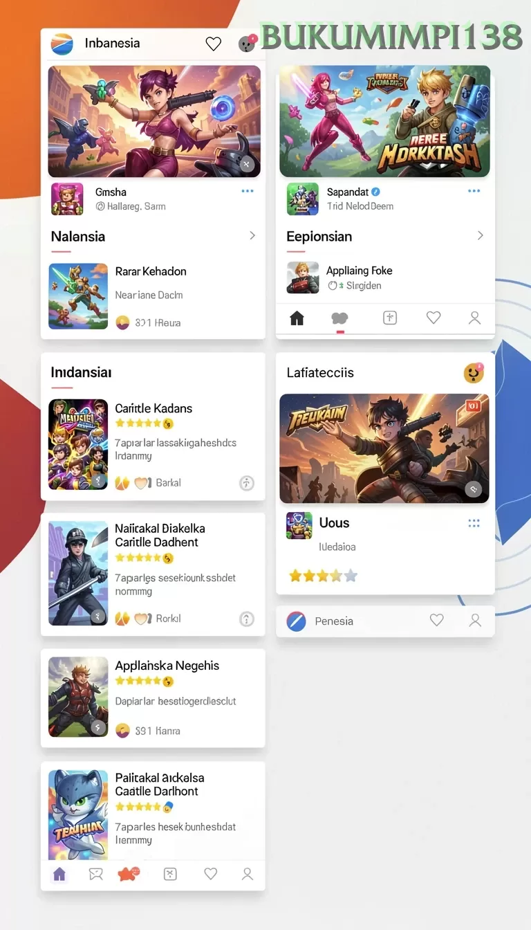 Cuplikan layar MPO888 — menu navigasi